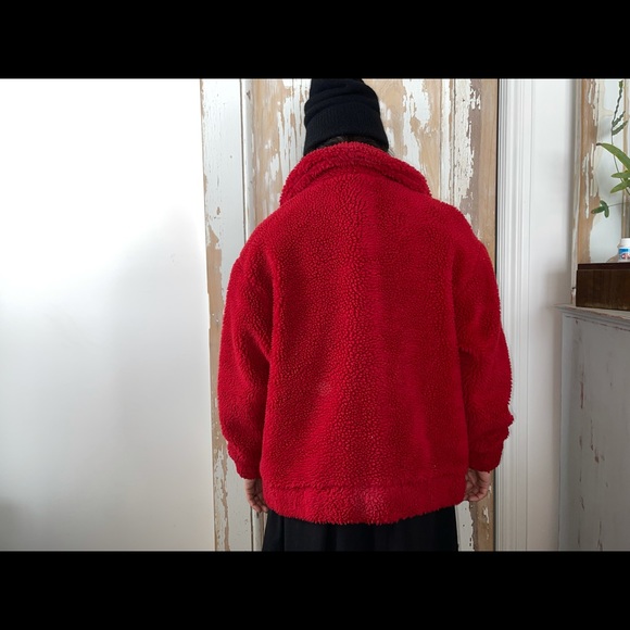 Garage awesome red jacket size M/L - Picture 2 of 9